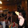 Keith is eating at around 4 A.M. again. Ricky flips the finger, but the camera doesn't catch it.